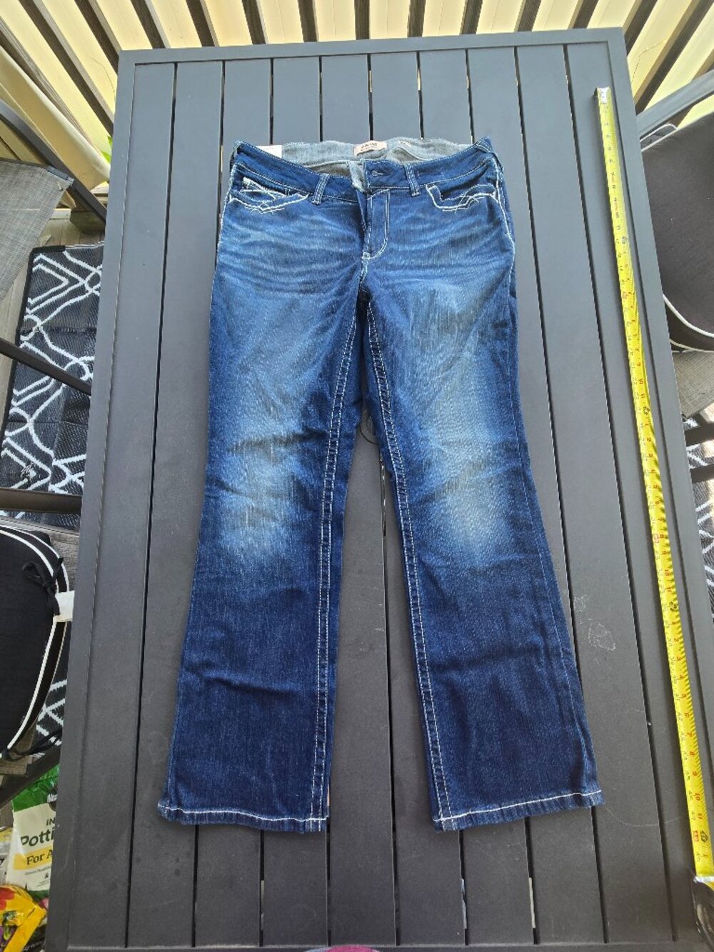 Ariat Mid Rise Boot Cut Jeans Sz 18WR NWT